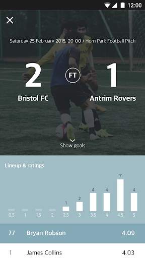 Footplr for players screenshot 4