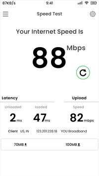 4G Internet Speed Meter screenshot 3