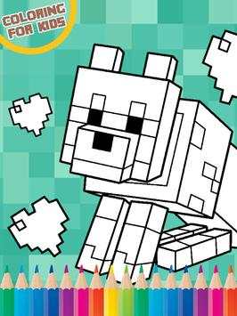 PE Coloring for minecrafts fan screenshot 2