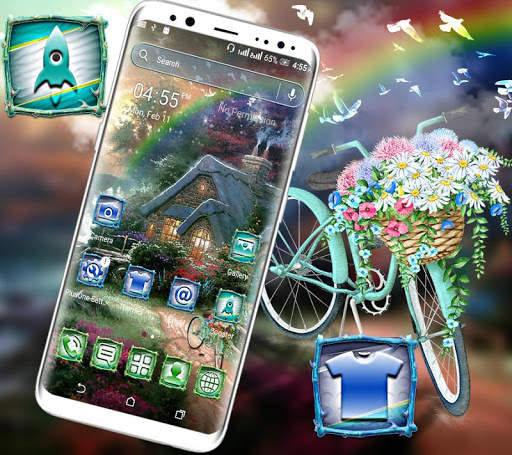 Beautiful Cottage Launcher Theme screenshot 3