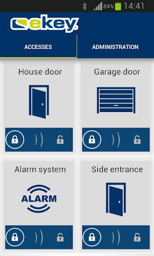ekey home app screenshot 2