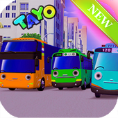 New tayo bus Racing games icon
