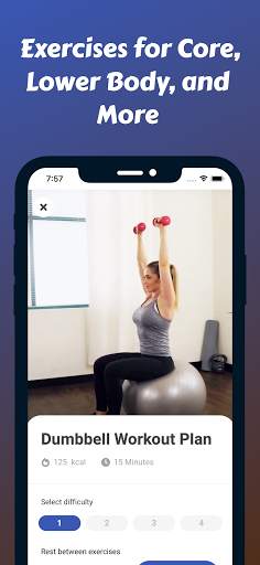 Latihan Beban Dengan Bola Stabilitas screenshot 4