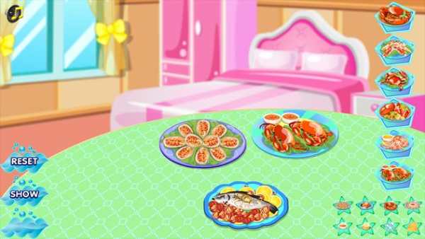 table decoration game screenshot 3