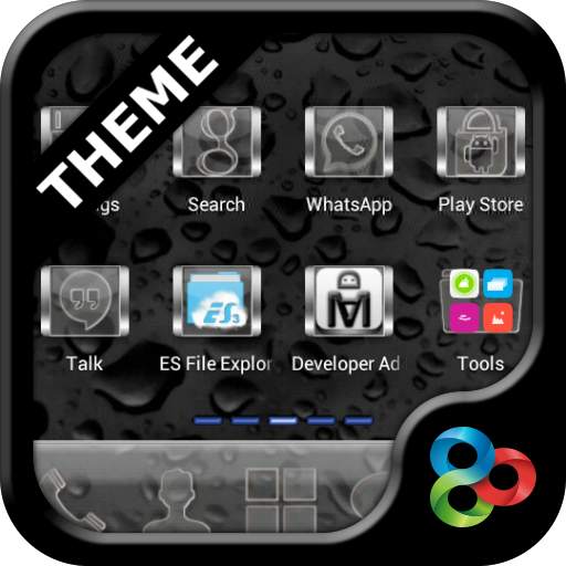 GLASS GO Launcher EX Theme 1.28
