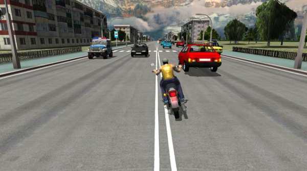 Russian Moto Race the Traffic screenshot 2