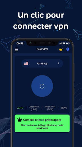 FastVPN-VPN ultra-rapide et sécurisé pour Android screenshot 1