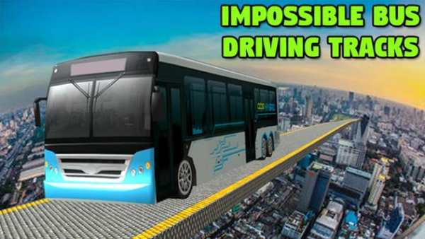 Impossible Bus Driving Tracks screenshot 1