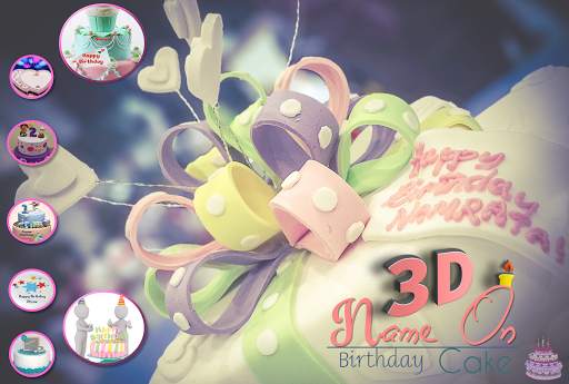 3d Name On Birthday Cake screenshot 1