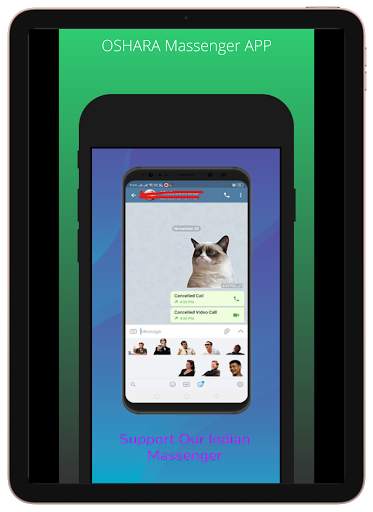 oshara Massenger app screenshot 6