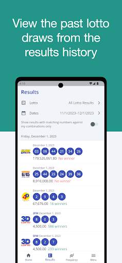 PCSO Lotto Results screenshot 2