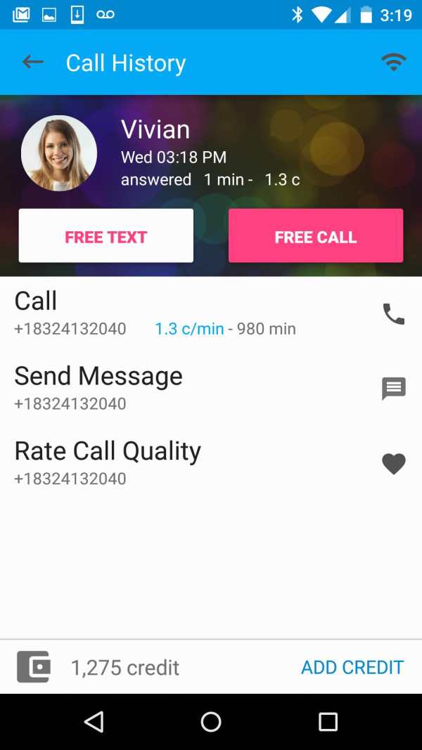 Free Calls, Messages & International Calling screenshot 1