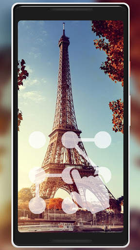 Paris Pattern Lock Screen 2 تصوير الشاشة