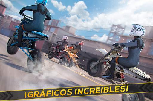 Carrera Real de Moto de Cross screenshot 2