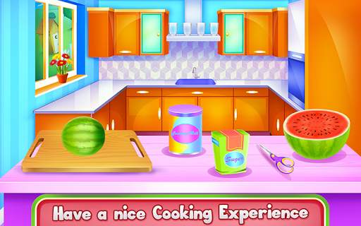 Watermelon Ice Cream and Candy Cooking screenshot 6