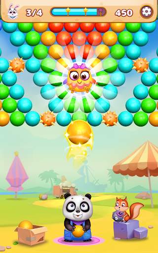 Panda Bubble Shooter Mania screenshot 2