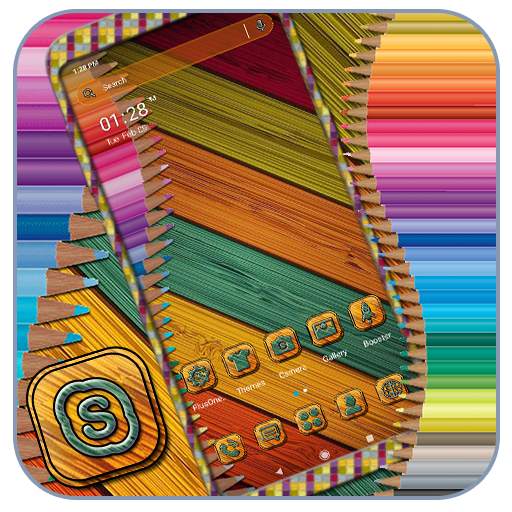 Pencil Color Launcher Theme 1.0