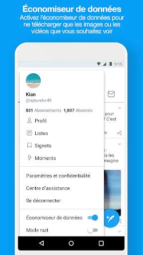 Twitter Lite screenshot 1