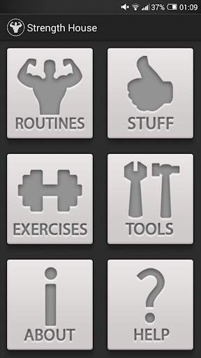 Strength House - GYM Workouts 1RM screenshot 1