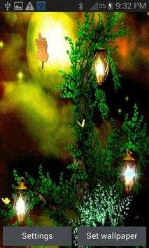 Tree In Night LWP screenshot 1