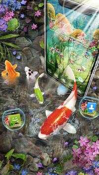 3D Koi Fish Launcher screenshot 2