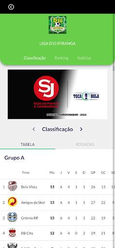 Liga Toca Bola screenshot 2