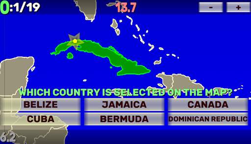 World Map Quiz: Coutries, Capi screenshot 5