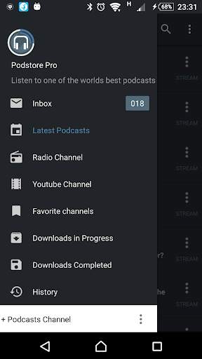 PodStore - Podcast Player screenshot 1