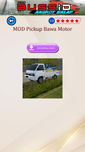 Mod Bussid Angkot Balap screenshot 7