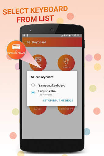 Thai Keyboard screenshot 6