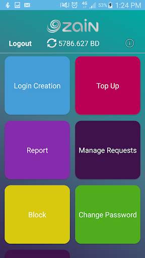Zain Bahrain Distribution App screenshot 2
