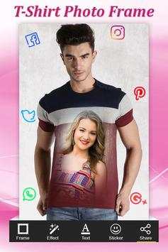Photo on Girl's T-shirt : Photo Editor 5 تصوير الشاشة