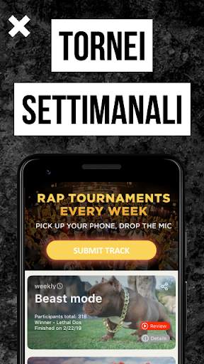 Rap Fame - Studio Rap con beat screenshot 7