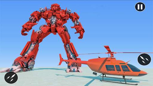 Police Car US War Robot Games screenshot 1