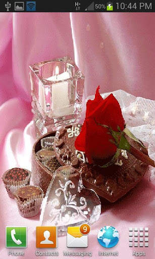 Candle Rose Live Wallpaper screenshot 3