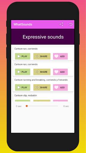 WhatSounds - funny audios for WhatsApp screenshot 4