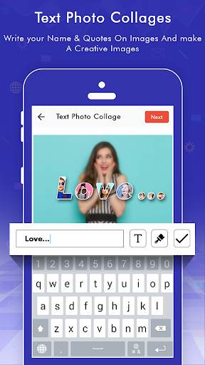 Text Photo Collage Maker screenshot 2