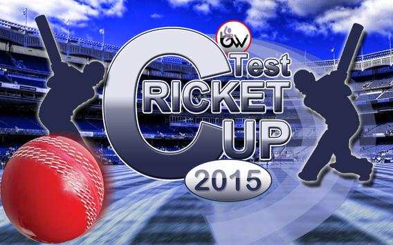 Test Cricket Cup 2015 - Free screenshot 1