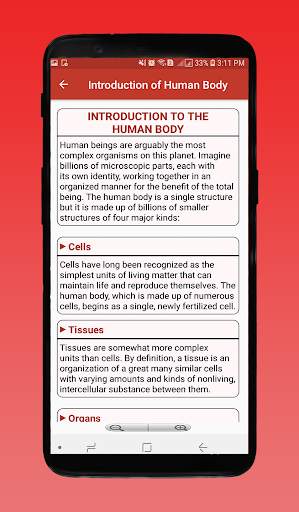 Human Body System – Inside the Human Body Offline 2 تصوير الشاشة