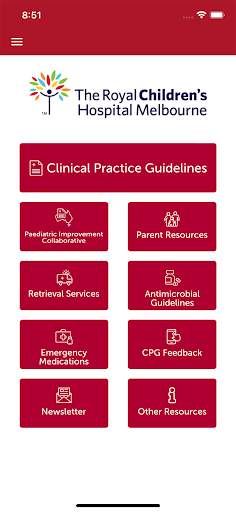 Clinical Guidelines screenshot 2
