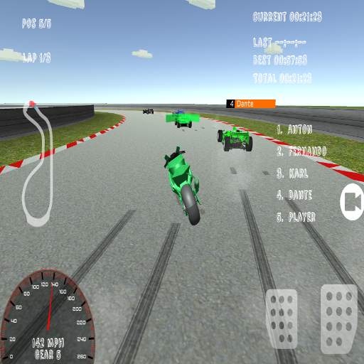 Motorcycle Formula Racing 3D screenshot 1