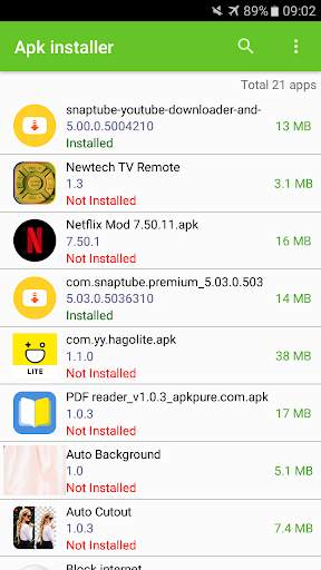 APK Installer screenshot 1