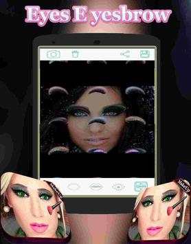 Beauty Cam Makeup : Eyebrow   Eyelashes   Lips screenshot 4
