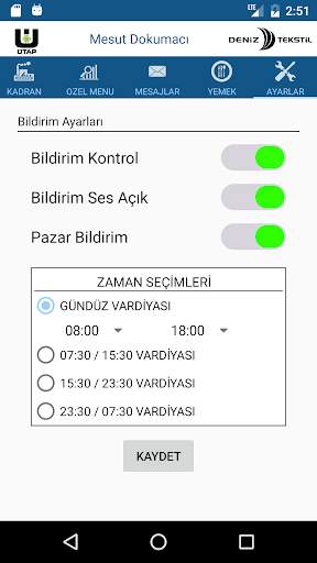 ÜTAP MOBİL screenshot 8