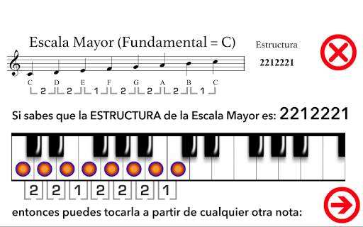 Escalas para Piano PRO. screenshot 3