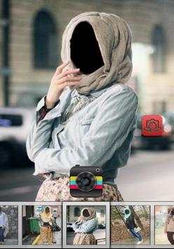 Hijab Street Style Camera screenshot 1