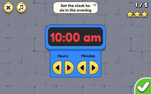 King of Math: Telling Time screenshot 9