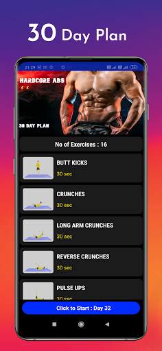 Six Pack in 30 Days - Home Abs screenshot 4