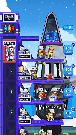 Rocket Star: Idle Tycoon Game screenshot 8
