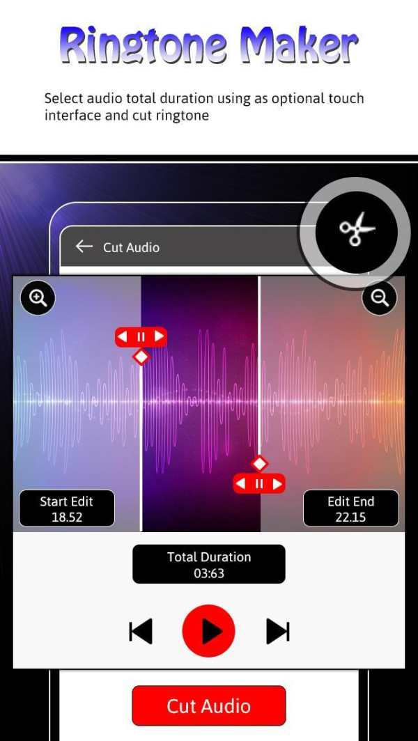 Make Ringtone from Song (Mp3 Cutter) screenshot 2